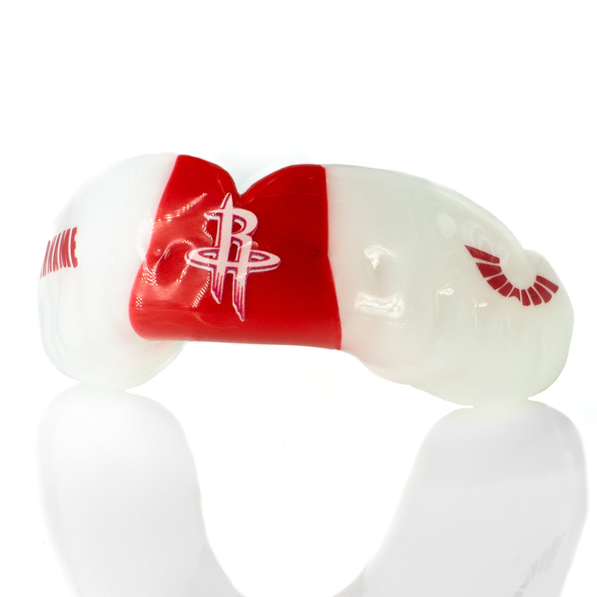Custom Sports Mouthguard – 3-Stripe / -2-Color Design Example