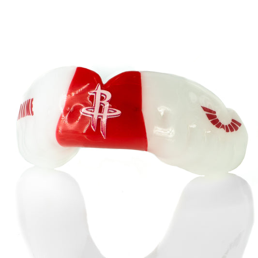 Custom Sports Mouthguard – 3-Stripe / -2-Color Design Example