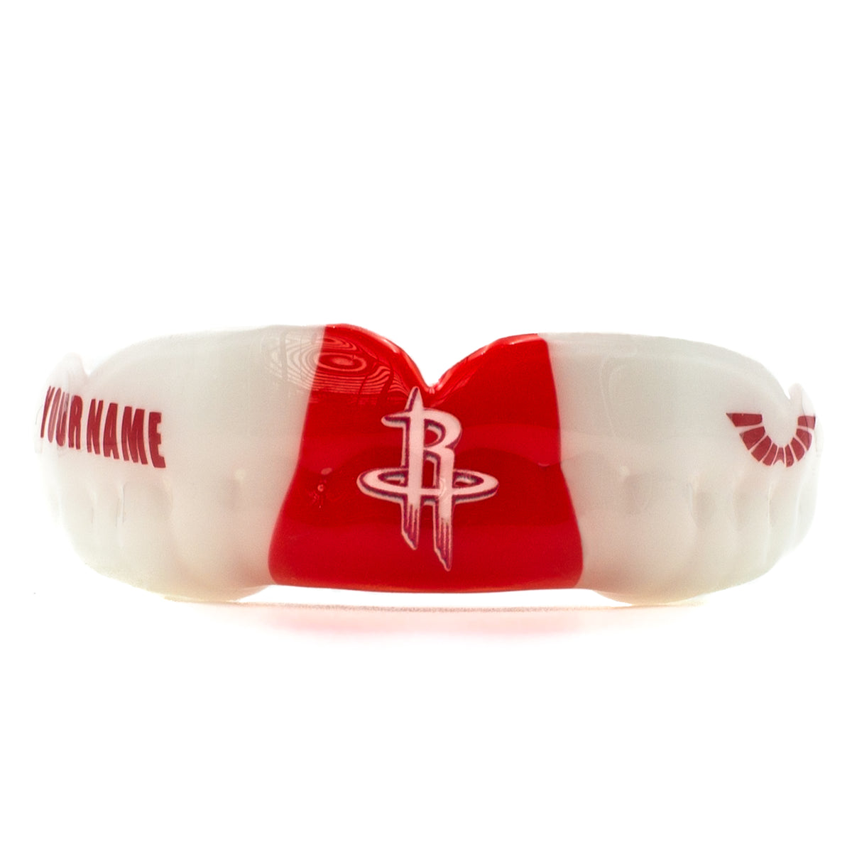 Custom Sports Mouthguard – 3-Stripe / -2-Color Design Example