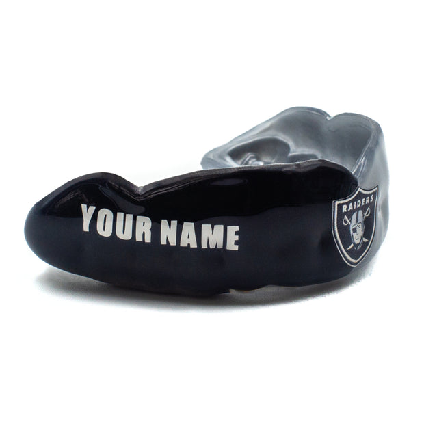 Custom Sports Mouth Guards  Example of 2 Stripes