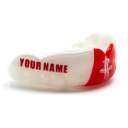 Custom Sports Mouth Guards  Example of 3 Stripes Bicolor