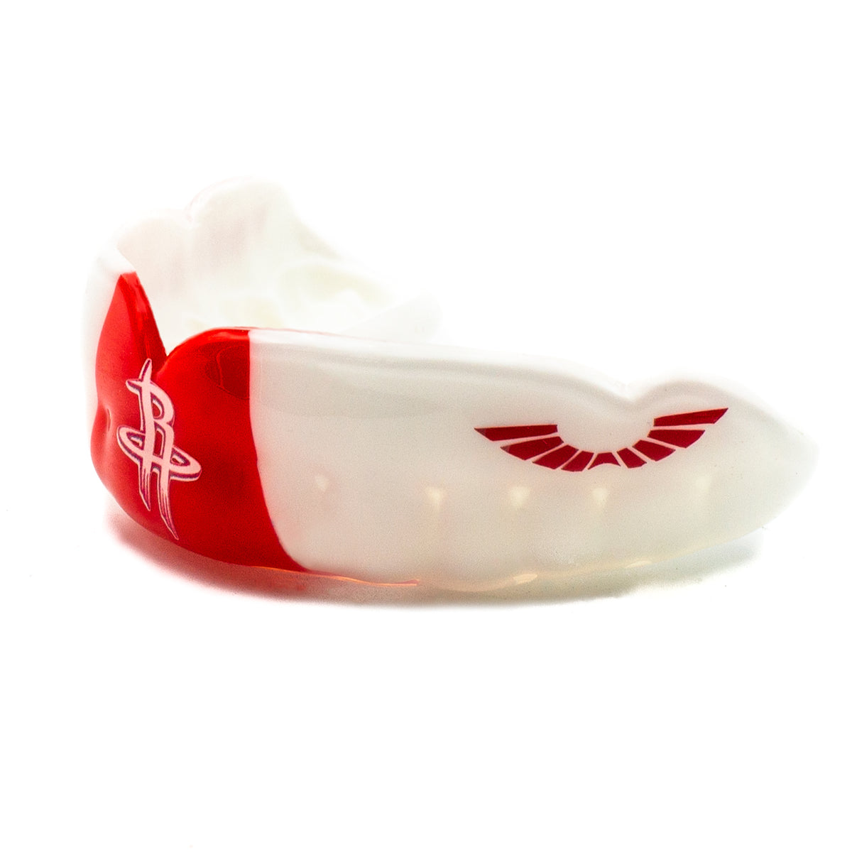 Custom Sports Mouthguard – 3-Stripe / -2-Color Design Example