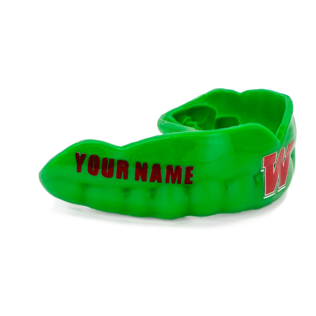 Custom Sports Mouth Guards  Example of Single Color