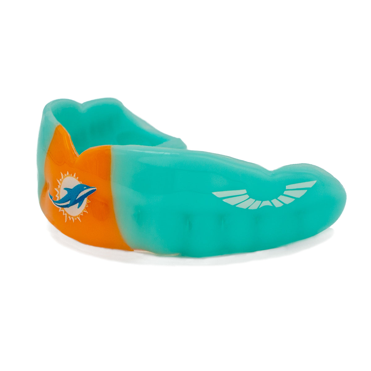 Custom Sports Mouthguard – 3-Stripe / -2-Color Design Example